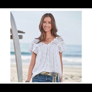 Sundance Crochet Tee